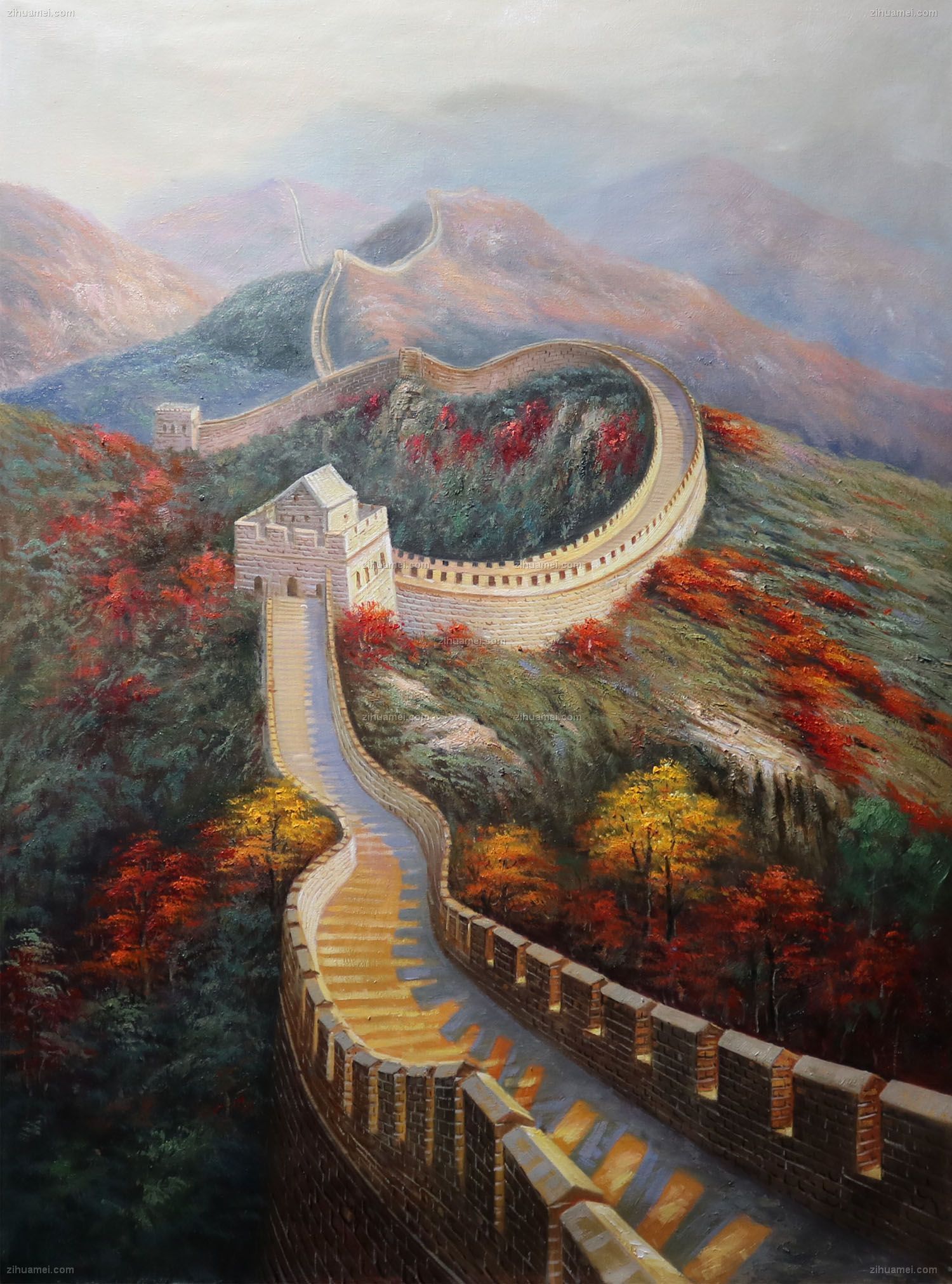 装饰画 中式油画