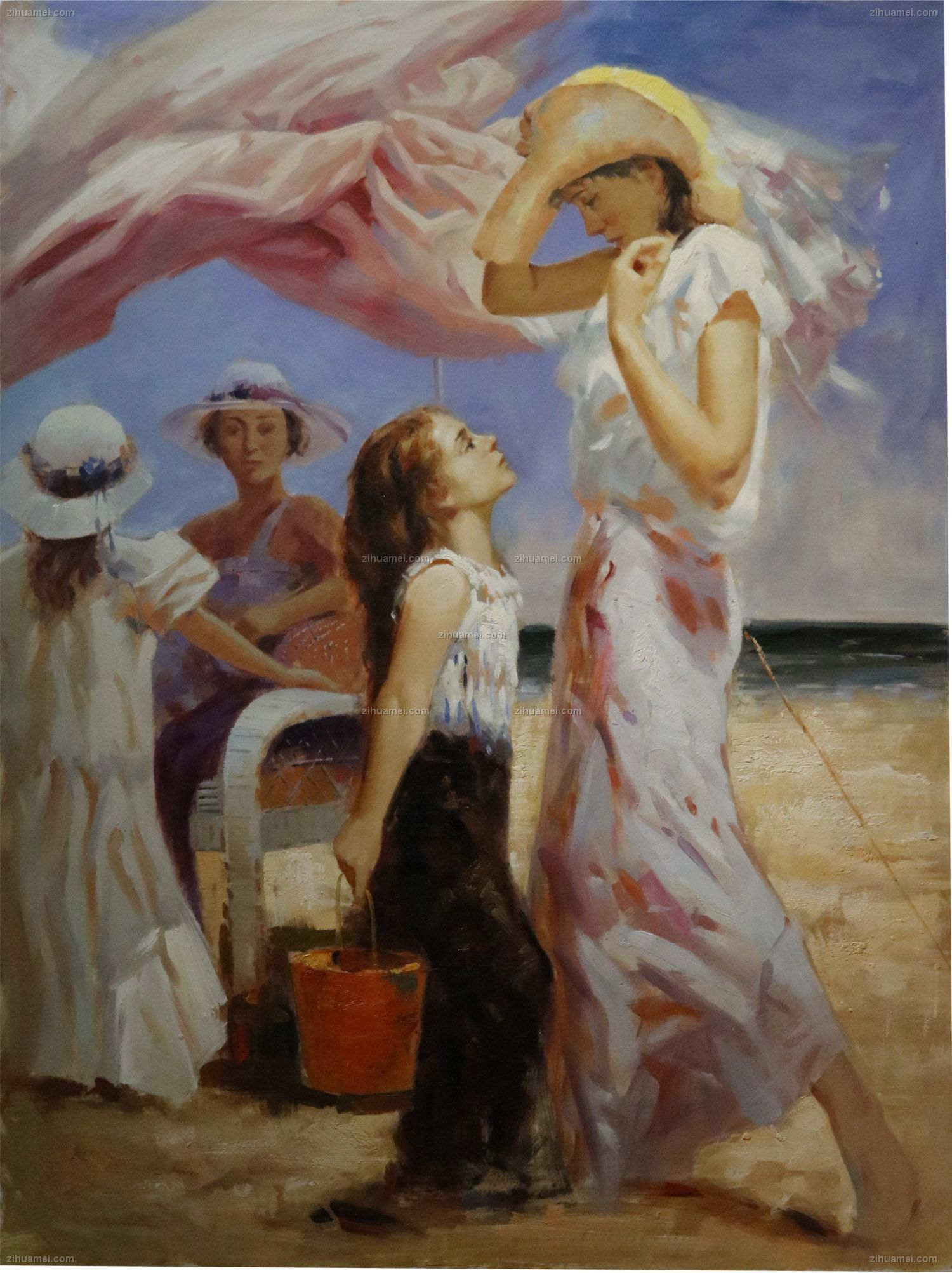 欧式油画