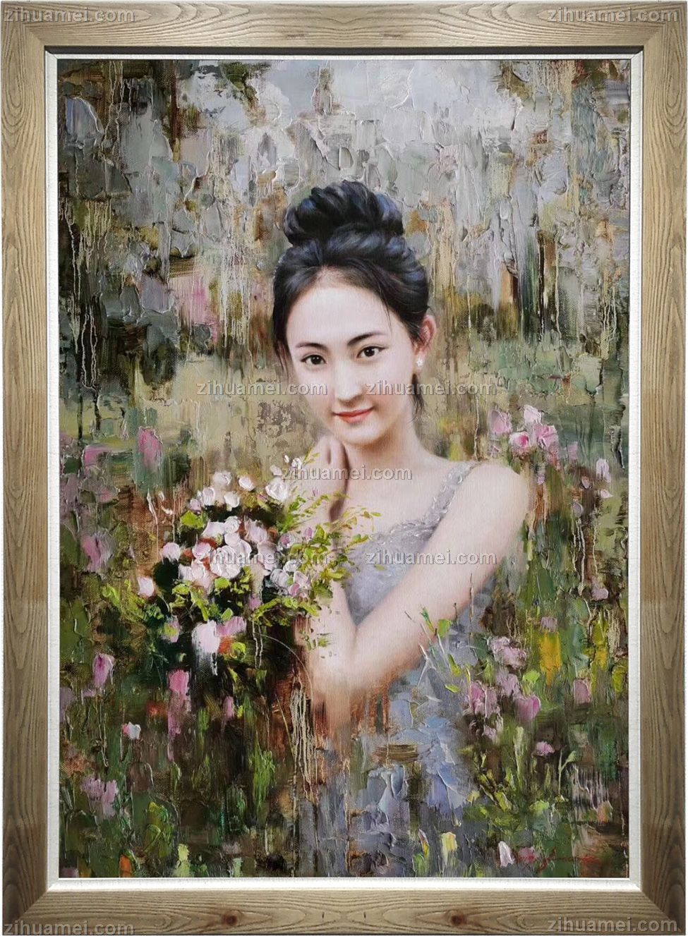 www.zihuamei.com油画人体画