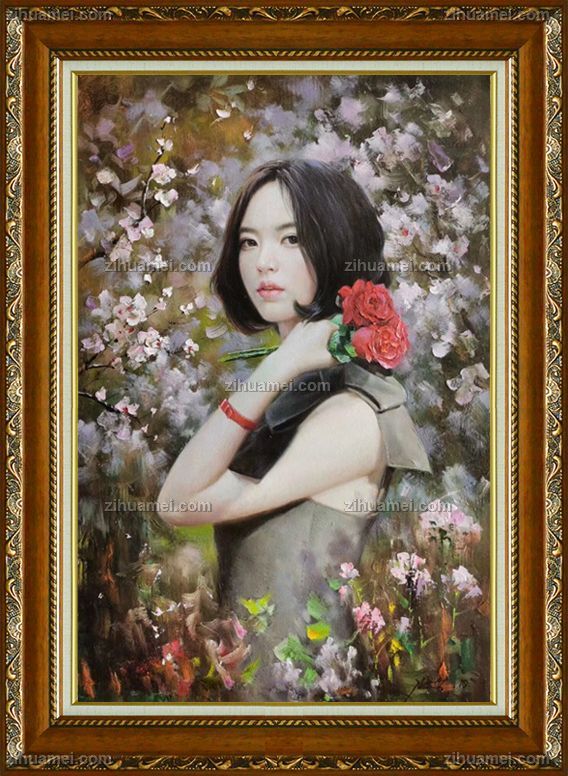 收藏油画