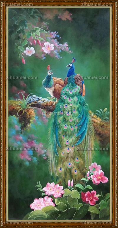 www.zihuamei.com油画风景花鸟画