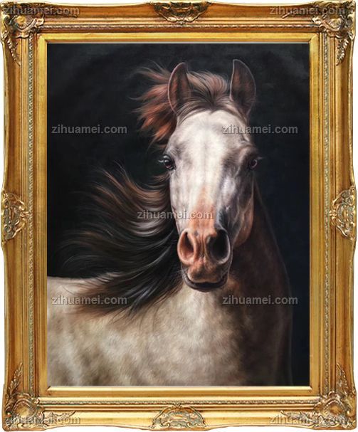 www.zihuamei.com油画动物画