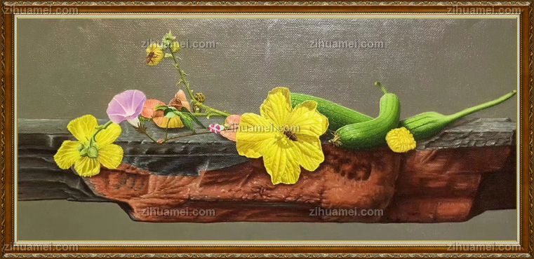 www.zihuamei.com油画静物