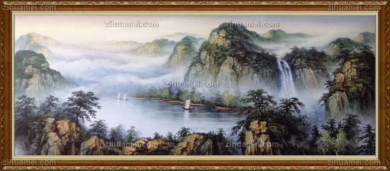 www.zihuamei.com油画风景花鸟画