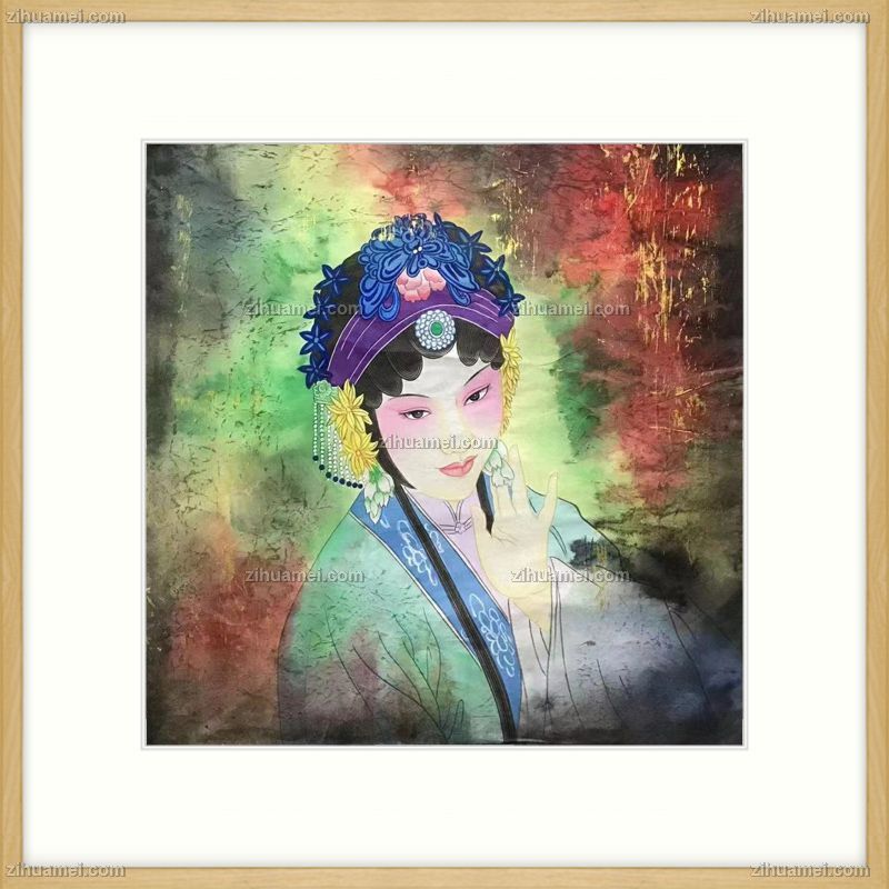 京剧国粹人物精品国画