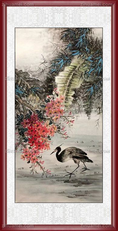 纯手绘动物国画