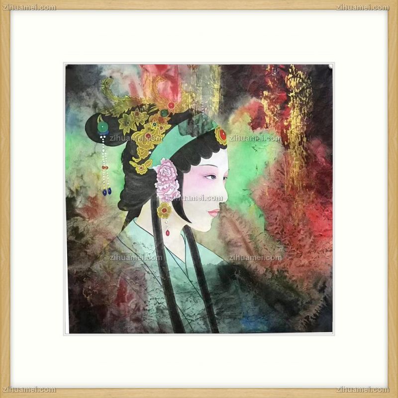 精品人物国画