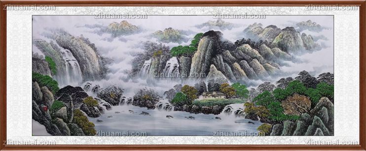 写意国画山水画