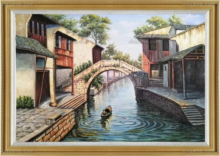 新中式油画