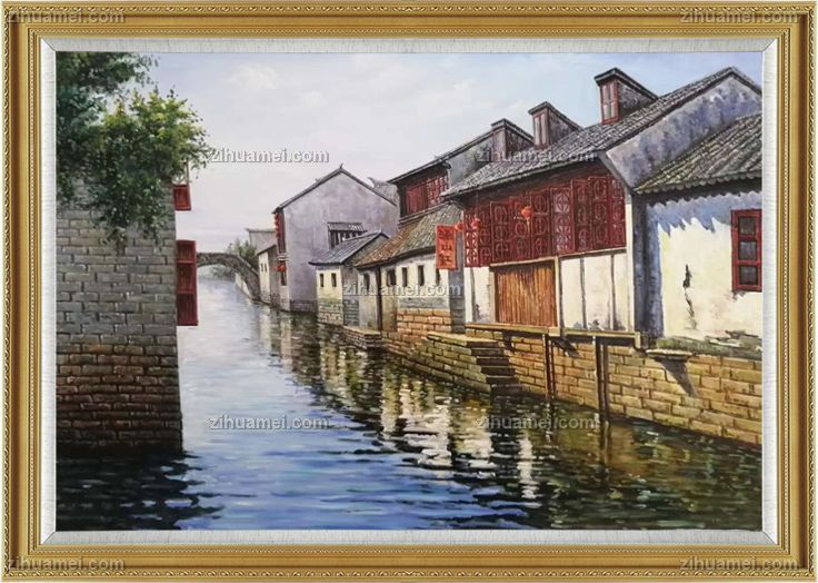 新中式油画