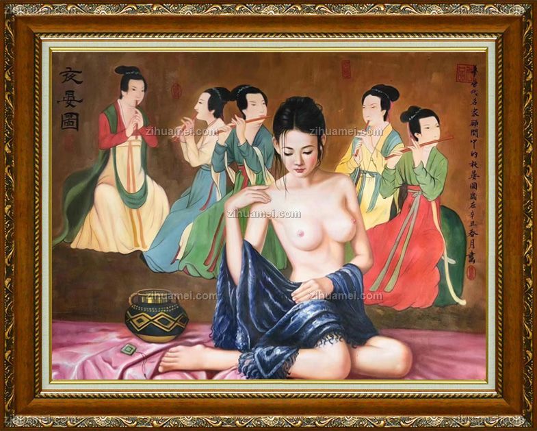 原创油画图片人物油画写实