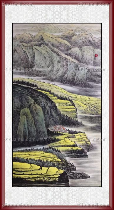 大厅适合挂什么画