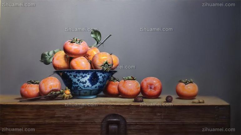 适合客厅卧室的静物油画