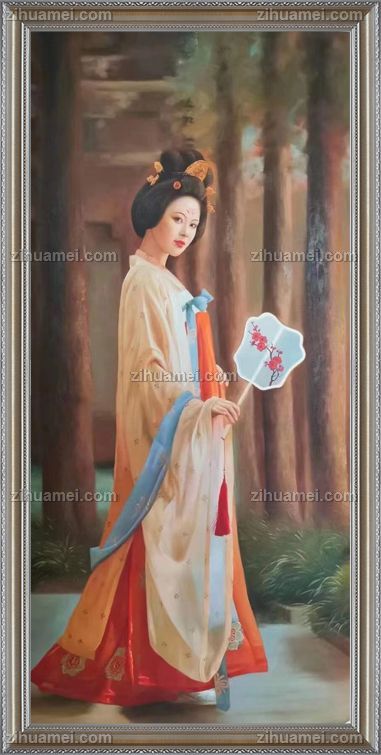 实力画师精品人物油画