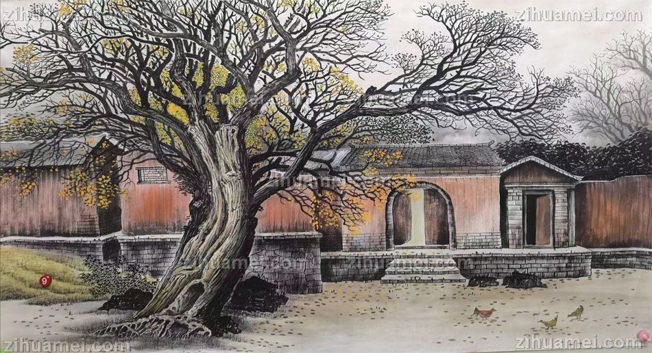 适合客厅的风景国画
