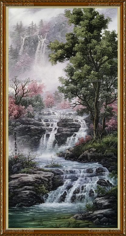 玄关适合什么样的风景油画