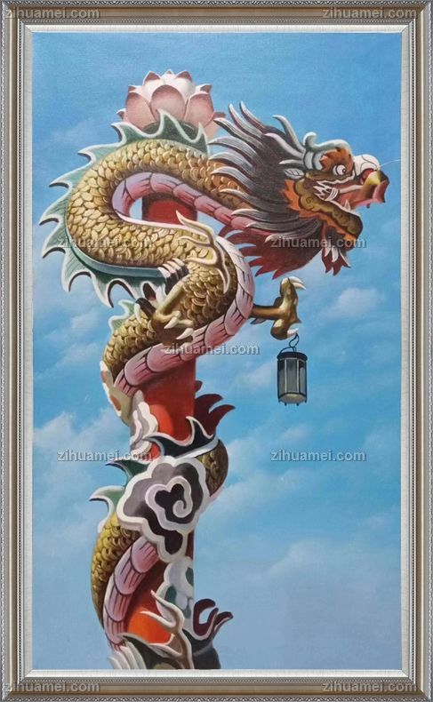 玄关适合挂什么样的景物油画作品