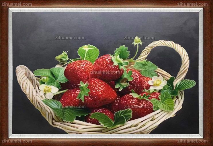 名家油画水果静物手绘油画