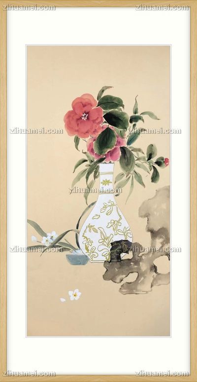 纯手绘写意静物画