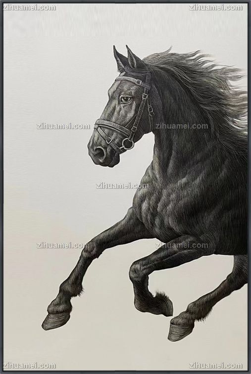 办公室适合挂什么样的动物油画