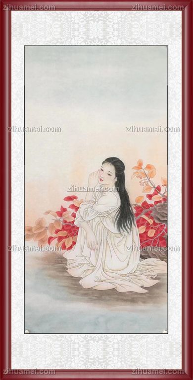 工笔人物国画