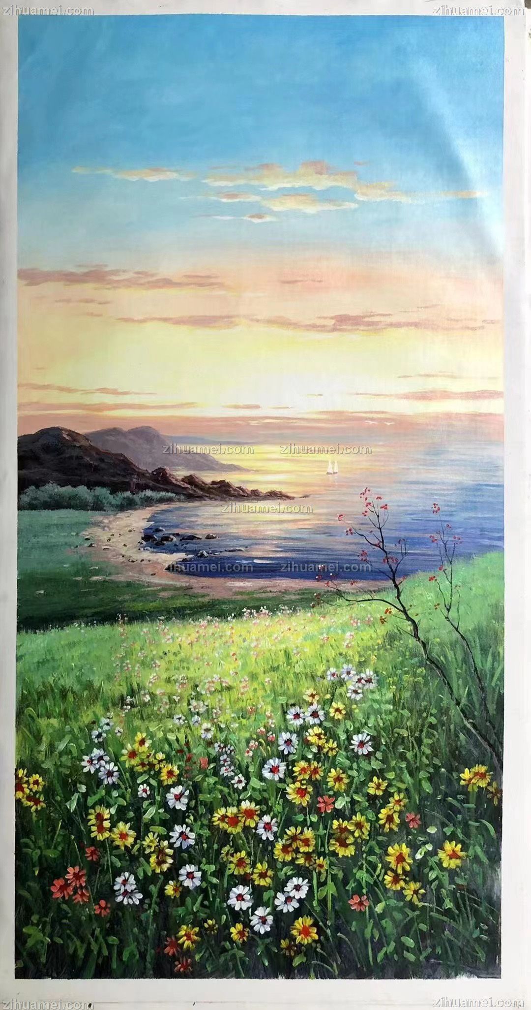 现代简约风格玄关装饰画