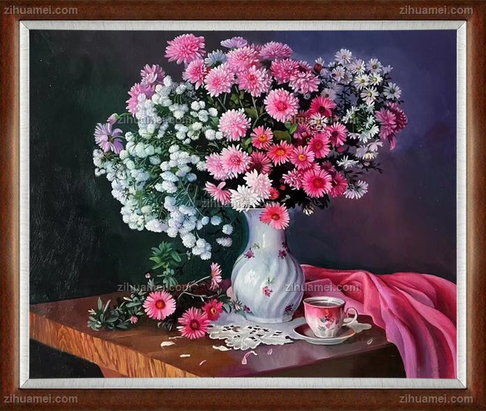 适合餐厅卧室的精品花卉油画