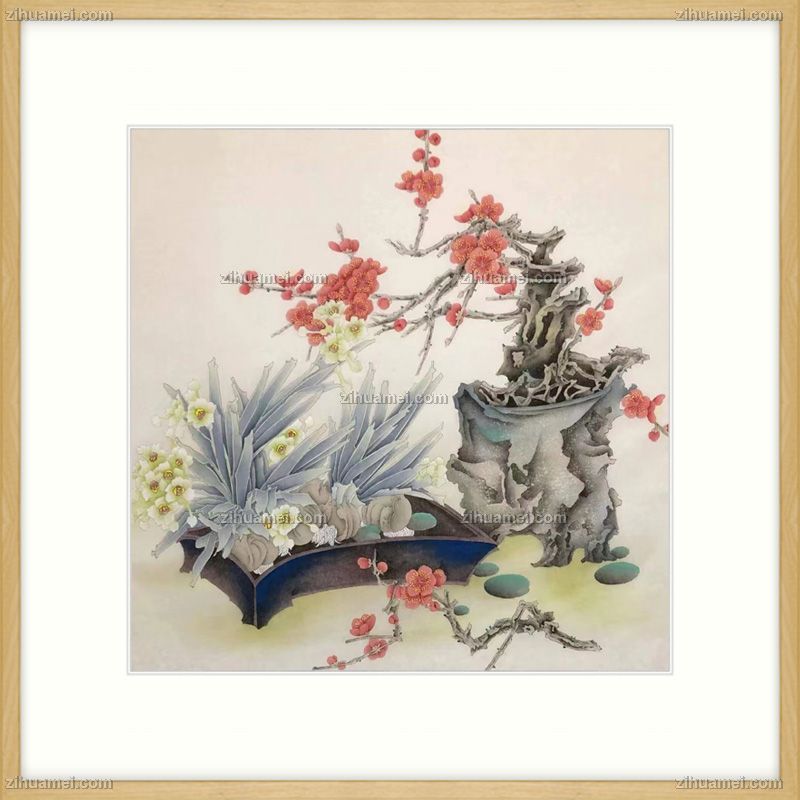 客厅适合什么样的花鸟工笔国画