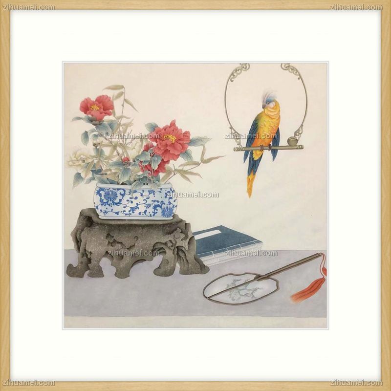 玄关适合什么样的动物国画作品