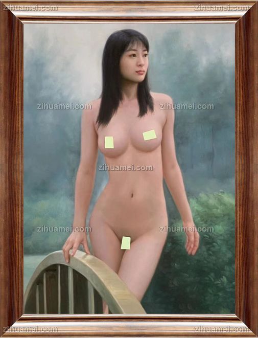 适合卧室人物油画人体艺术