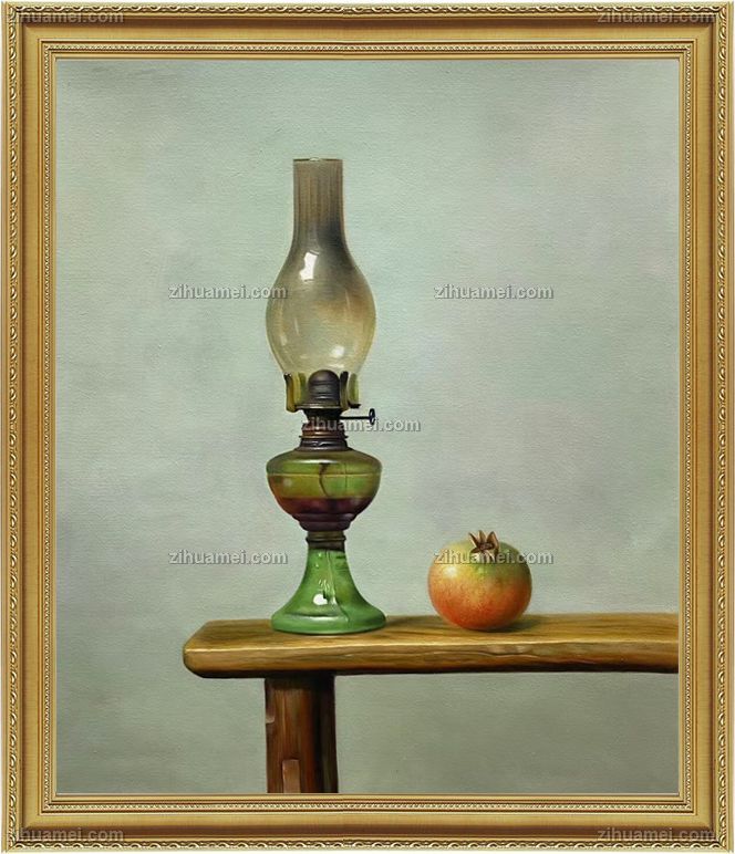 书房办公室收藏精品写实油画作品