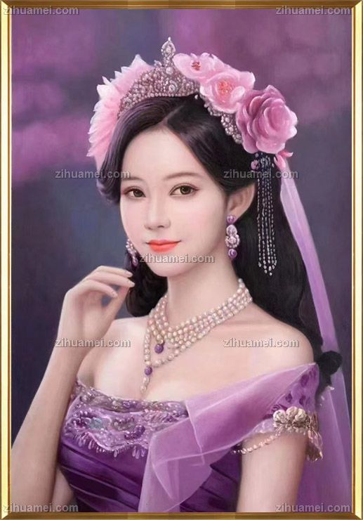 油画图片人物油画写实