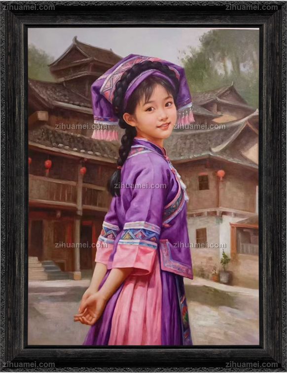 适合卧室茶室的人物油画人体油画