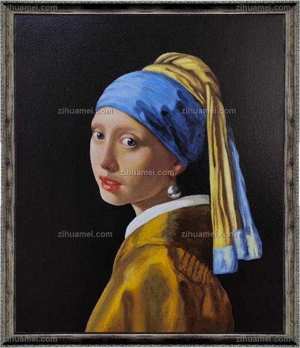 临摹世界著名油画人物油画