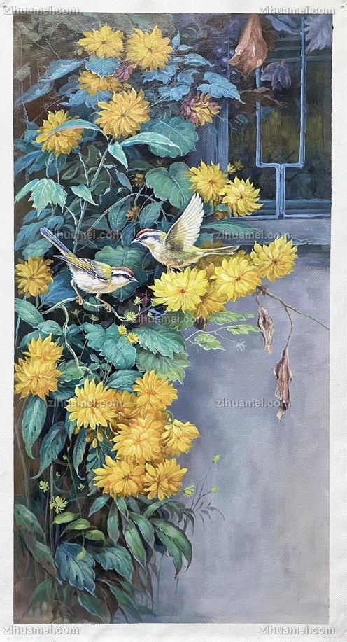 优美风景油画作品