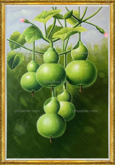 餐厅挂画葫芦图