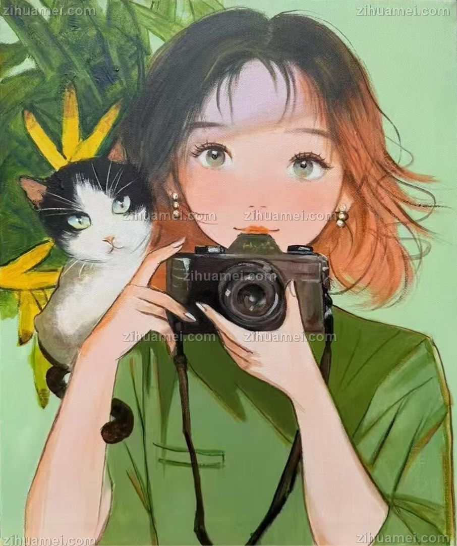 适合儿童卧室的动漫手绘人物油画