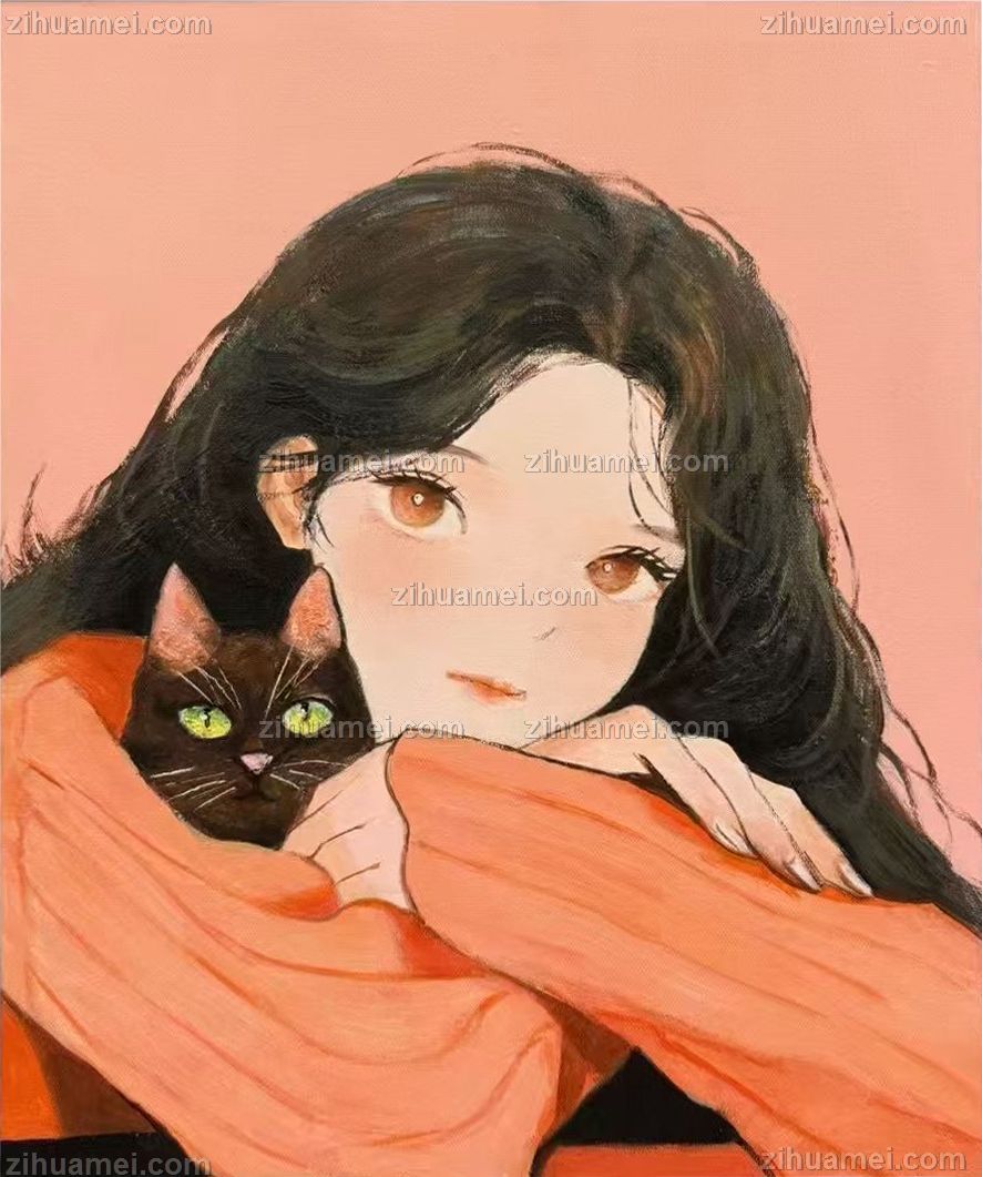 原创动漫手绘人物油画