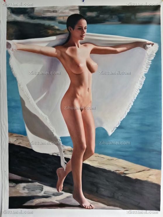 纯手绘人体油画艺术
