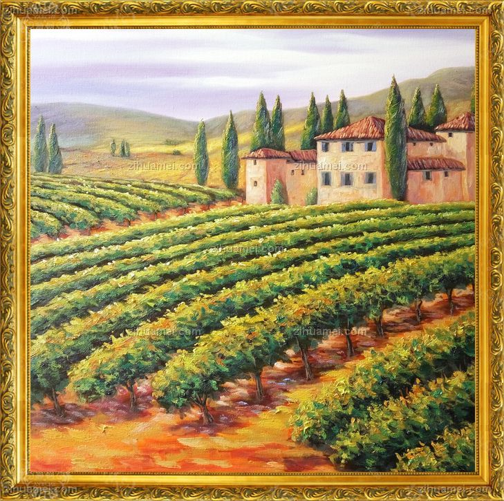 风景油画 美式油画