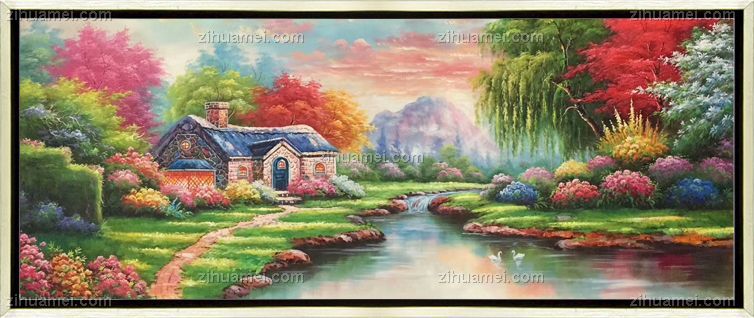 精美风景托马斯油画