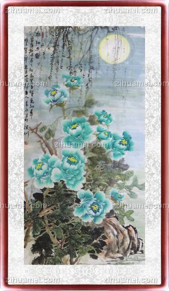 国画 牡丹