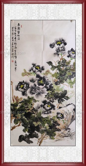 花开富贵 国画