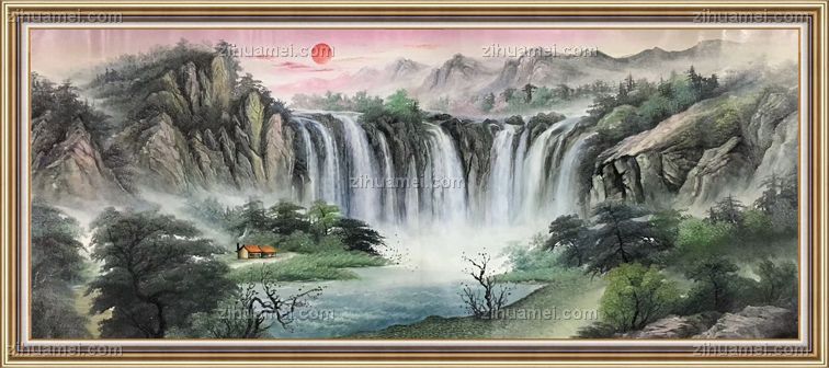 聚宝盆油画纯手绘