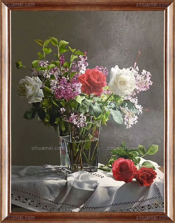 精品花卉中式油画欧式油画