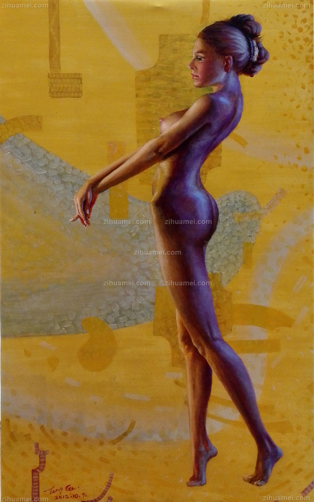 人体油画