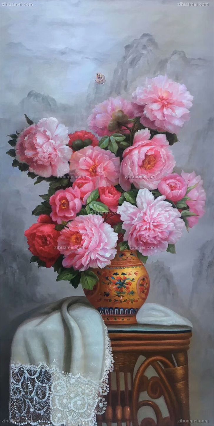 中式花卉