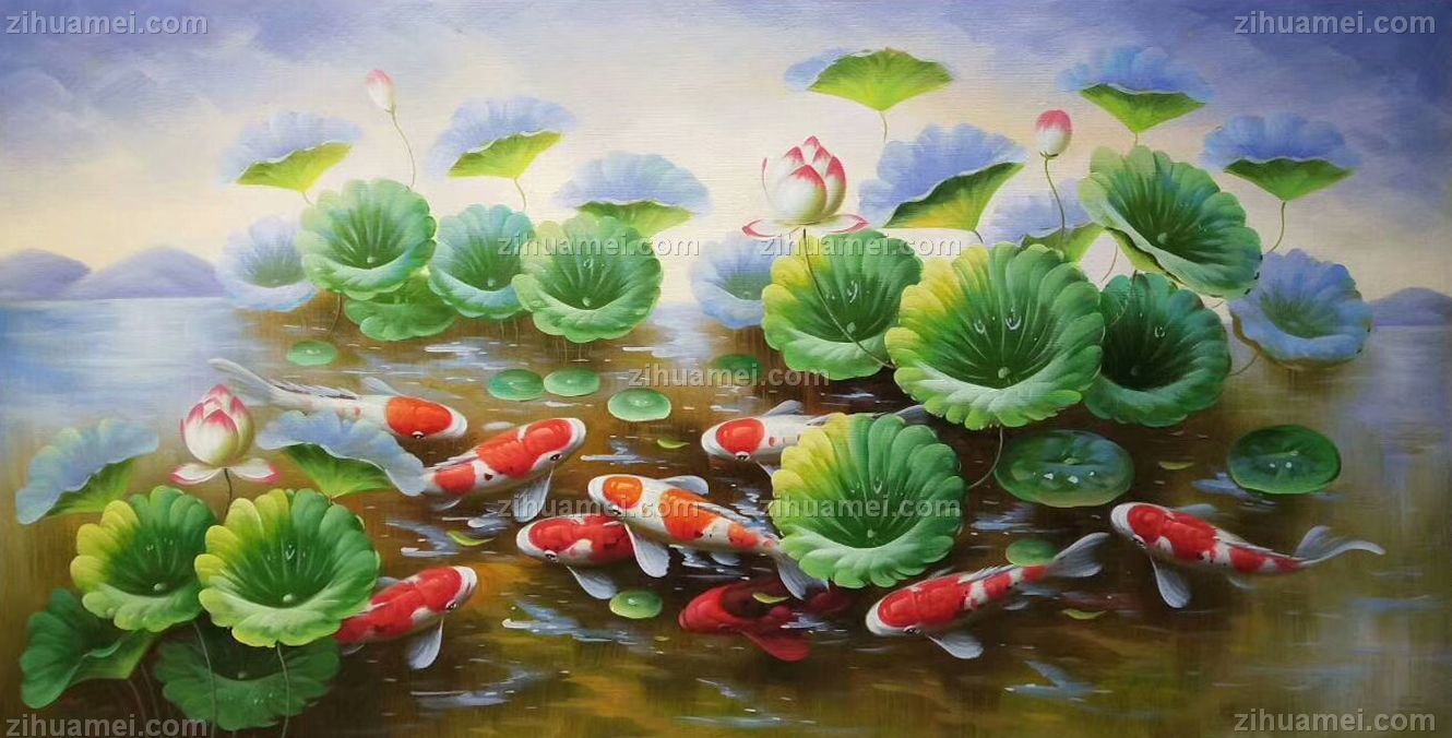 客厅油画画