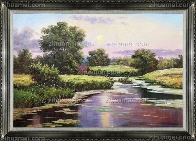欧式风景油画