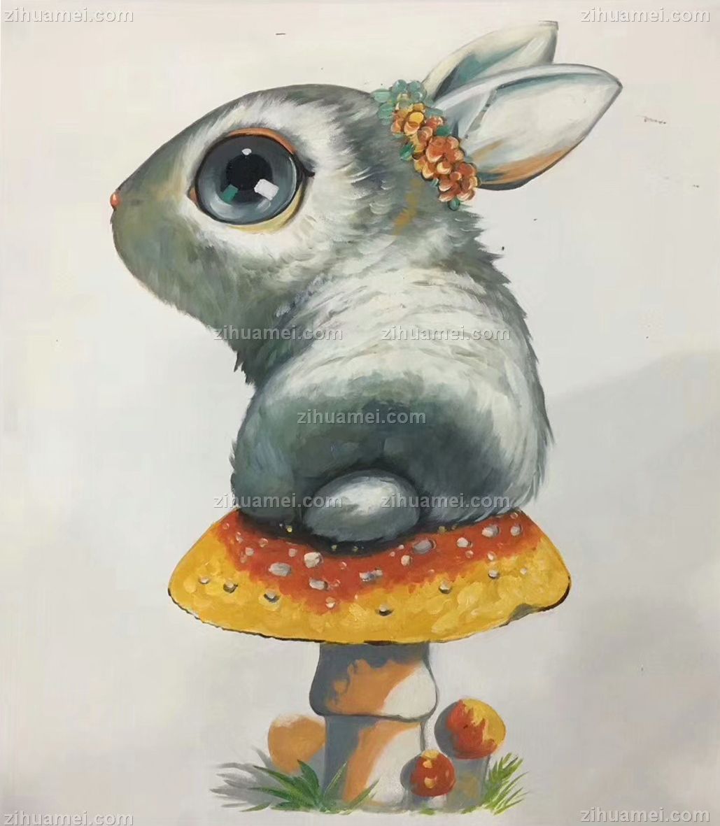儿童房油画